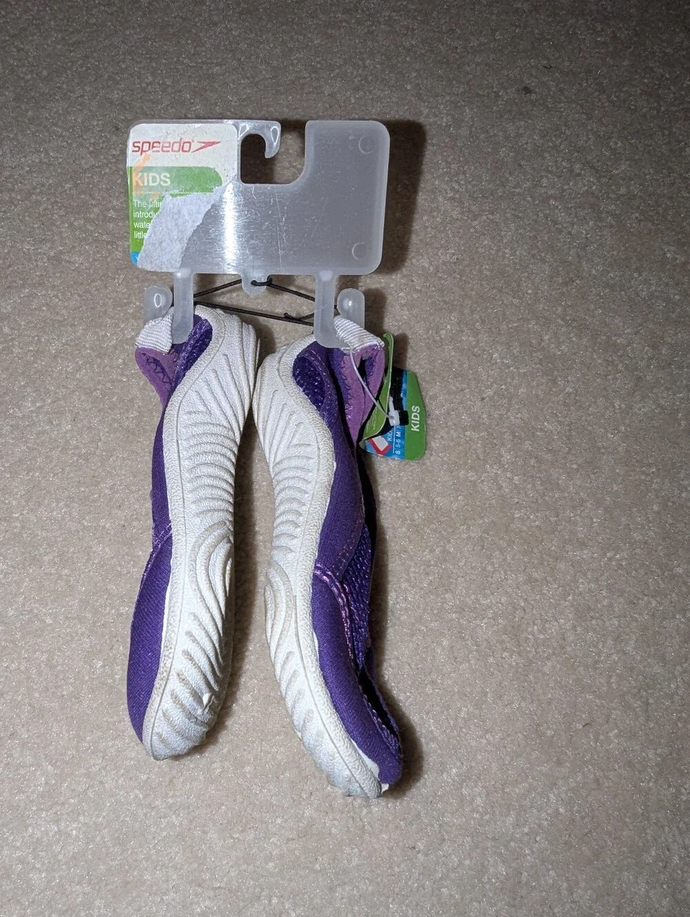Nwt Speedo Purple Kids Shoes Sz S 5-6